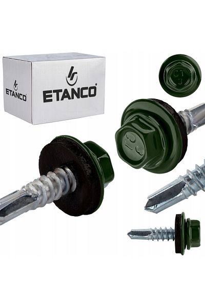 Etanco Wkręty samow. GT3 Z14 4,8x19mm RAL 6020