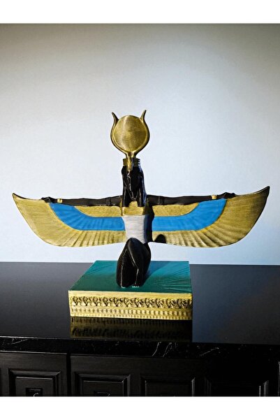 Genel Markalar İsis Heykeli – Kanatlı Antik Mısır Tanrıçası Figürü