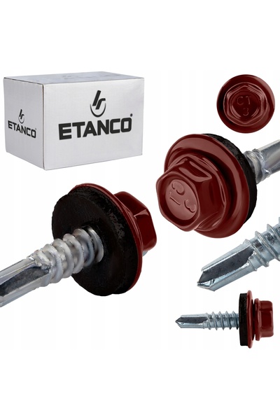 Etanco Șuruburi autofiletante GT3 Z14 4,8x19mm RAL 3009