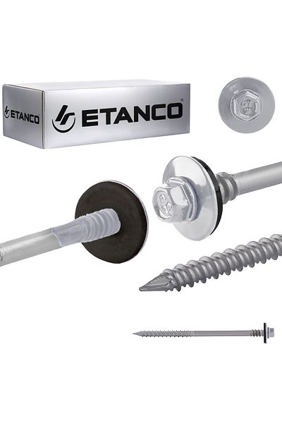 Etanco Wkręty GTRW SP A19 6,4/7,0x120mm RAL 9006