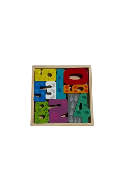 Store Moku Toys Ahşap Rakamlar Yapboz