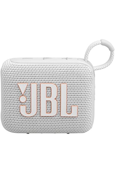 JBL Go 4 Portable Speaker, IP67, Bluetooth, Auracast, White