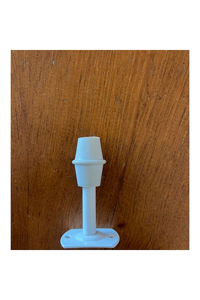 hobi24 Chrome Door Anti-Knock Stopper Door Holder Buffer Apparatus (2 Pieces)