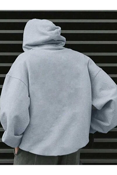 caddekombin Φούτερ με κουκούλα με στάμπα Soccer Rythm με μάλλινη επένδυση και τσέπες