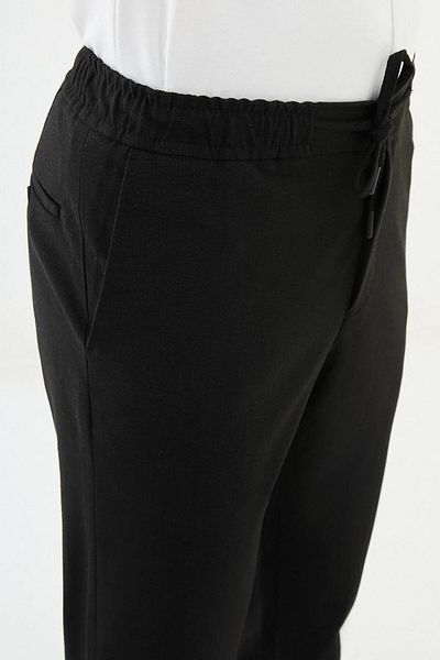 Mcr Striped Super Slim Fit Elastic Waist Drawstring Men's Trousers 38287