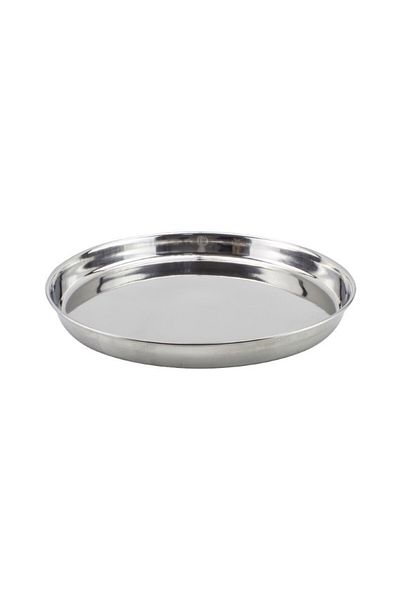 gogiva Round serving tray, Stainless steel, Ø 30 cm