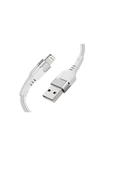 Syncwire Syncwire iPhone charging cable, 1.2 m, nylon braided, white