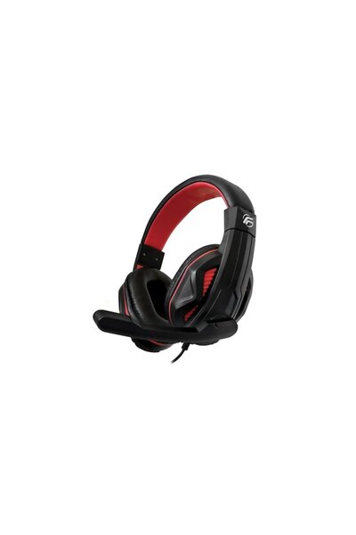 Fenner PC13 Gaming Headset with Microphone - Red/Black