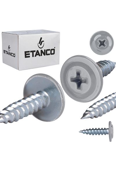 Etanco Łączniki montażowe GM-S 4,2x16mm RAL 9006