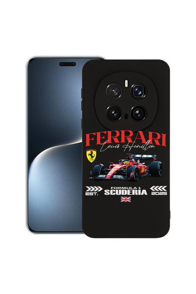 bestcase Husă premium din silicon pentru Honor Magic7 Pro, Ferrari Scuderia, ...