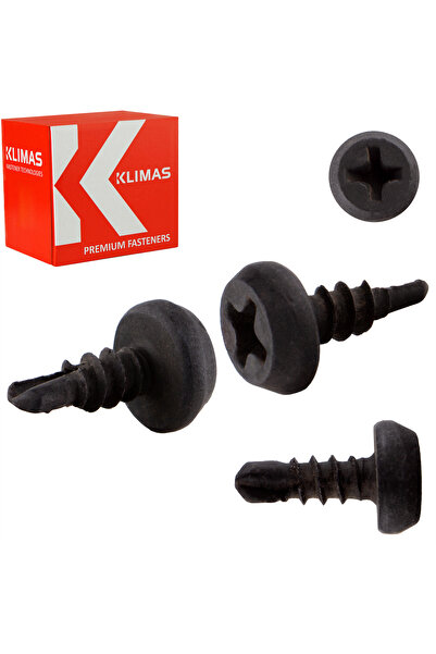 Inna marka Șuruburi anti-purici KSTEX 3,5x9,5mm fosfatate