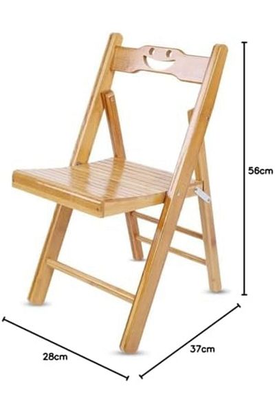 genric FFD Bamboo Wooden Folding Chair Foldable Fishing Chair Dining Chair Indoor Outdoor Chair Seat