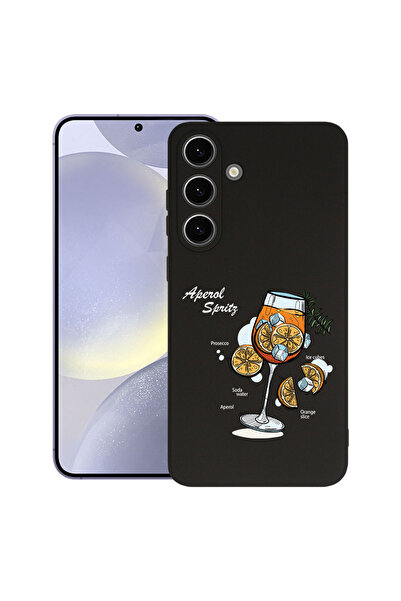 bestcase ® Θήκη σιλικόνης Premium για Samsung Galaxy S24, Aperol Spritz, 1754...