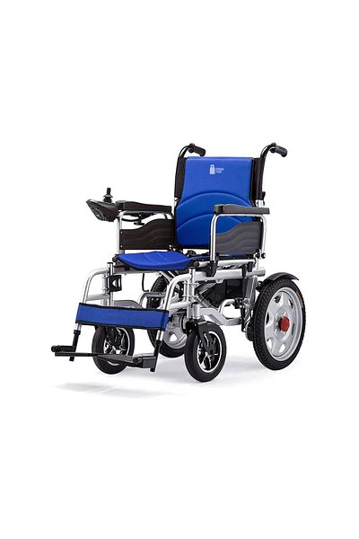 Stutenham FZE Electric Wheelchair - Blue