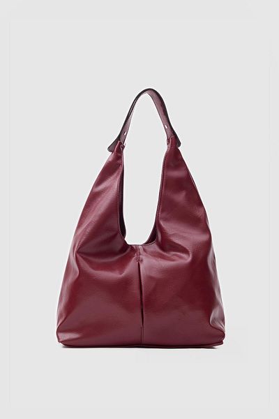 Shule Bags Zaura Casual Shoulder Bag Claret Red