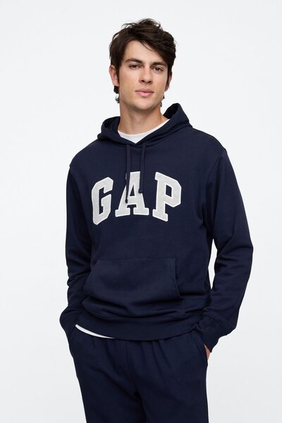 GAP Logo Fransız Havlu Kumaş Sweatshirt