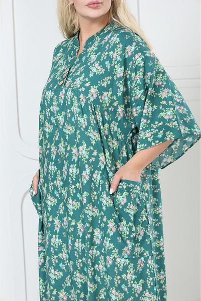 mervemoda Women's large size woven dress