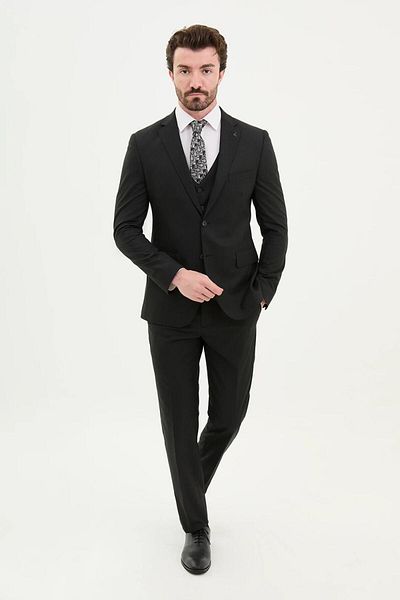 Mcr Men's Mono Collar Suit 45343