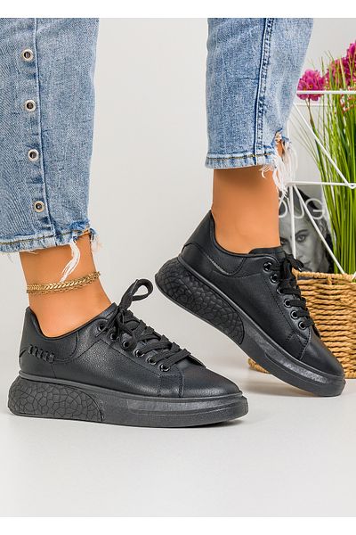 starlike Pantofi casual dama negri A159