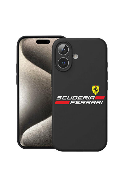 bestcase Carcasă premium din silicon pentru Apple iPhone 17, Ferrari Scuderia...