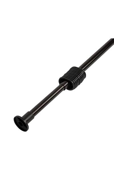 Zethome Banyo Perde Borusu 160cm-260cm Siyah Duş Perde Borusu Duşakabin Perde...