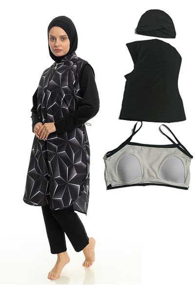 Differend Hijab swimsuit