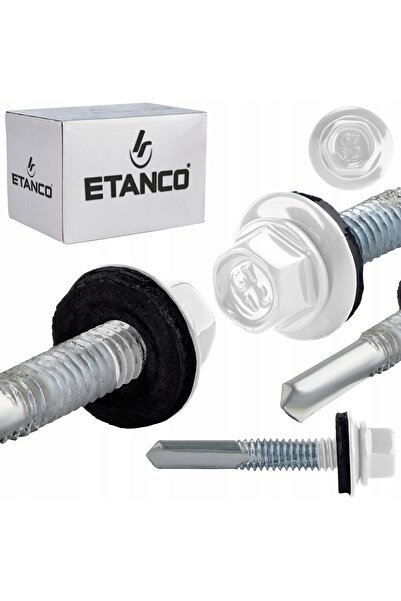 Etanco Șuruburi autofiletante GT12 Z14 5,5x35mm RAL 9010