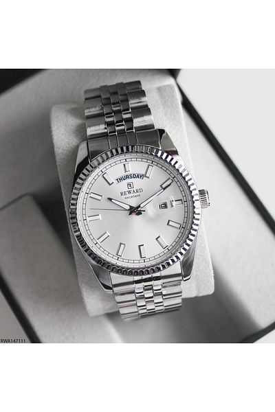 Reward Rwa147111 Men's Wrist Watch with Steel Band