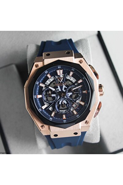 Fiesta Fs601143 Men's Wrist Watch with Silicone Band