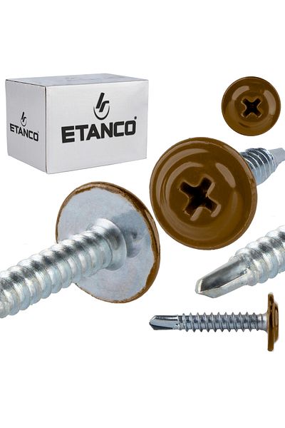 Etanco Łączniki montażowe GM-B 4,2x25mm RAL 8003