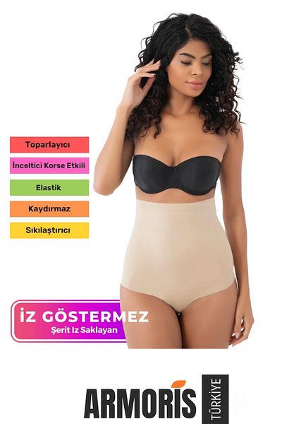 Armoris New Generation Non-Marking Firming Shaping Laser Cut High Waist Slip Corset