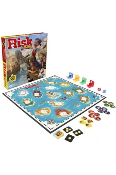 ANGMAD Board Game ANGMAD, Risk Junior, Multicolor