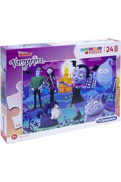 ANGMAD Puzzle Vampirina, 24 maxi pieces, 62x42cm, multicolor