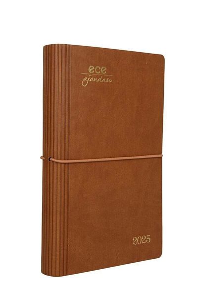 Ece Agenda New Akçay Milky Coffee ριγέ ημερολόγιο 12x18 2025