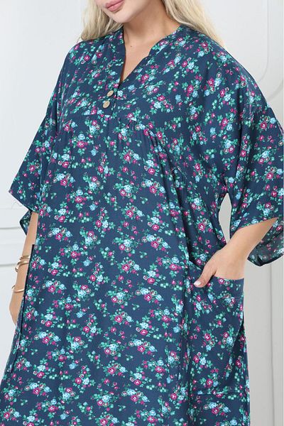 mervemoda Women's large King size woven dress