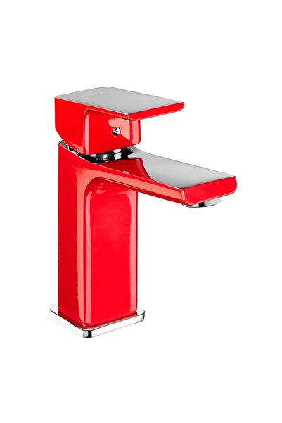 Eca Tiera Bı-color Lavabo Kırmızı Batarya