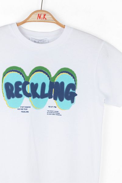NK 48541 Cause Ecru Tshirt