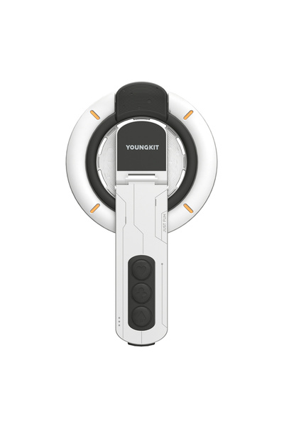 Youngkit Technology Serisi Telefon ve Tabletler için Magnetik Ring Stand Beyaz