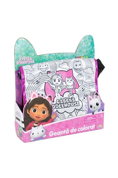 ANGMAD Colorable Bag, Gabby's Dollhouse