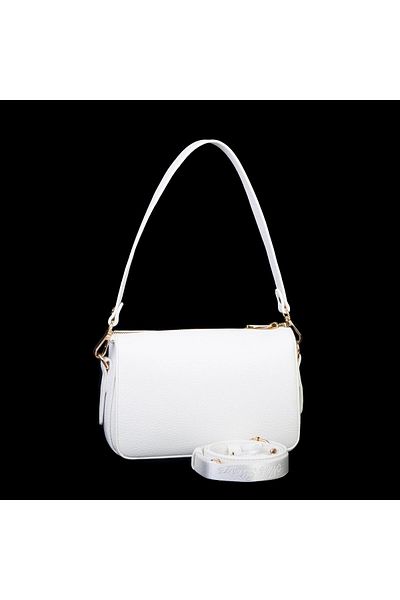 Nas Bag Geantă de umăr și crossbody pentru femei White Lopez
