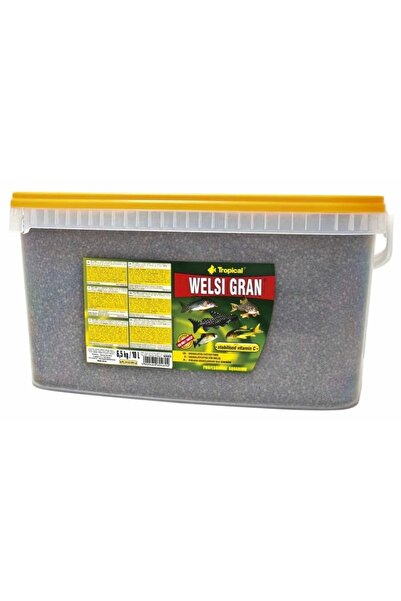 Tropical Welsi Gran Vatoz Ve Dip Balığı Yemi 100 Gr. Yeni Ür