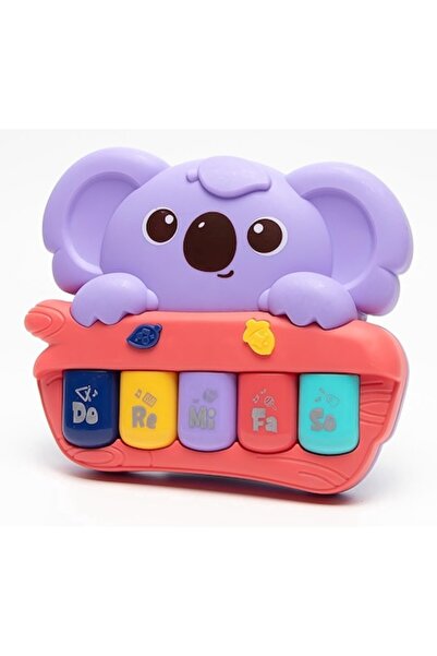 ANGMAD Jucărie interactivă pentru bebeluși, pian Koala