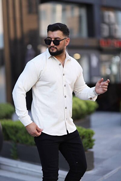 Klothy Ανδρικό βαμβακερό χειμερινό πουκάμισο 2501