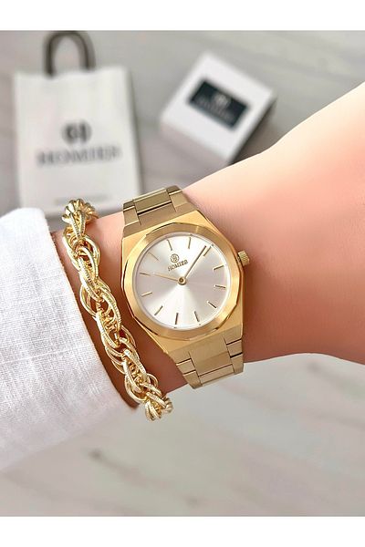 Homies Steel Case - Steel Cord Women Wrist Watch - Original Product - 2 Years Warranty - 3 Atm Water Resistance
