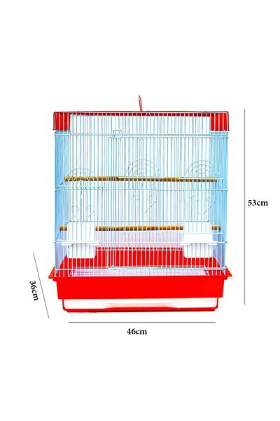 Others Multi-colored metal bird cage