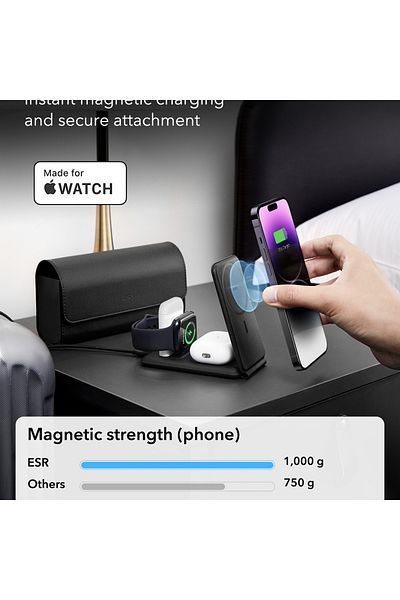 ESR Wireless Charging Station - (2C569) - White