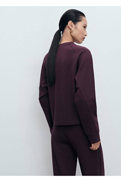 MANGO Woman Bisiklet yaka sweatshirt