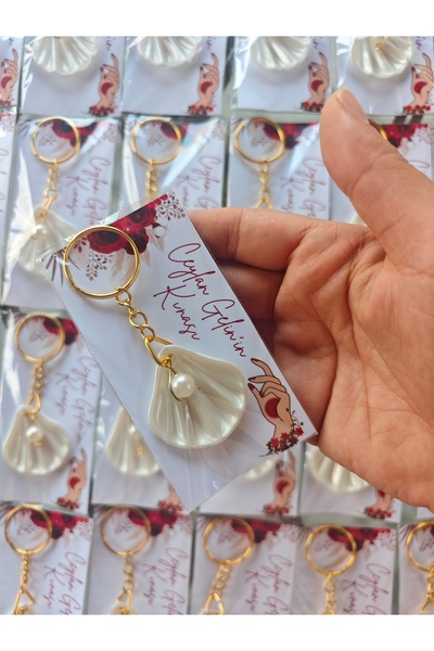 Makrome lena Oyster Keychain