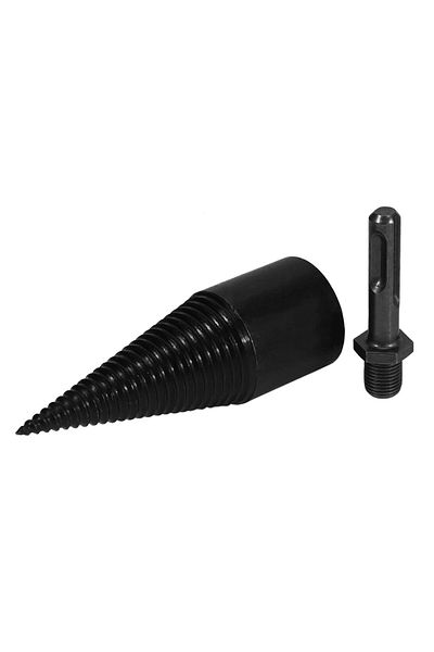 Generic Firewood Log Splitter Drill Bit Set – 42mm Removable Wood Breaker Tool for Most Drills