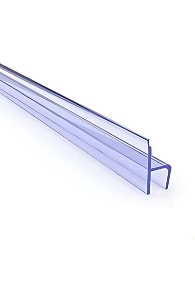 GLASSMAKRO 10 mm Small H (Y) Glass Balcony Transparent Wick 150 cm 4 Pcs